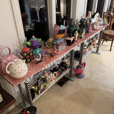 Teapots galore