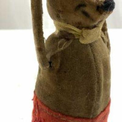 SHUCO Vintage Mouse Wind Up Toy GERMANY
