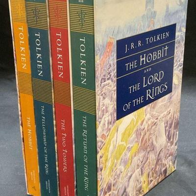1997 JRR Tolkien Hobbit Lord of Rings Box Set 4
