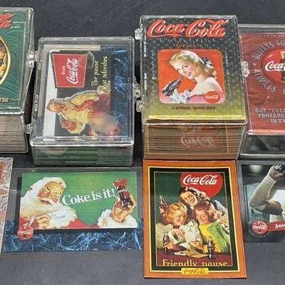 Grp Lot 50+ Coca Cola Collectible Trading Cards
