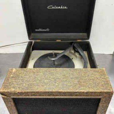 Vintage Columbia Record Player