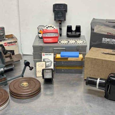 Vintage Projectors, Slide Viewers and More