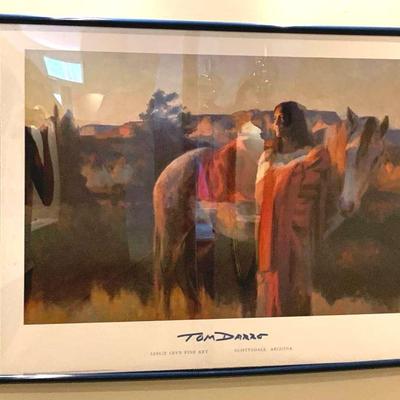 Tom Darro Framed Artwork Print 