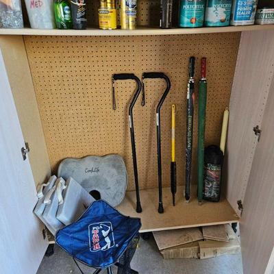 Garage items.