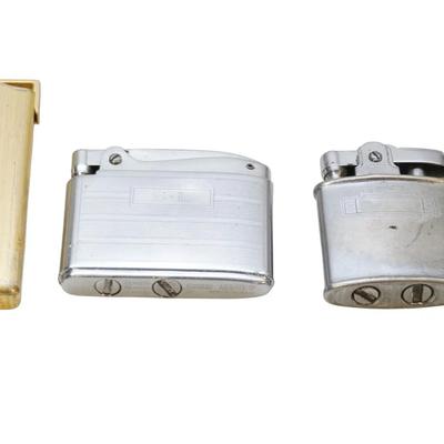 3 VINTAGE LIGHTERS RONSON & COLIBRI