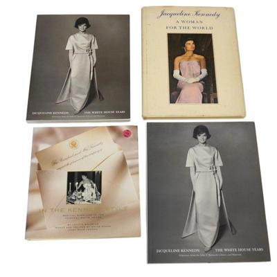 LOT OF 4 JACQUELINE KENNEDY BOOKS