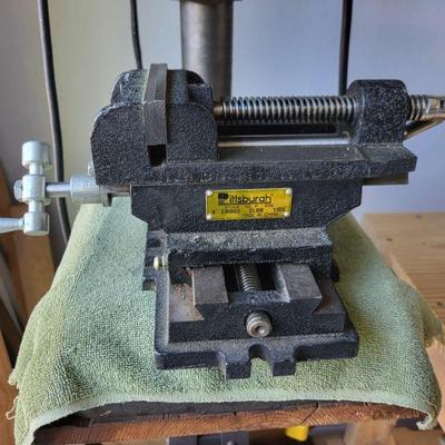4" cross slide vise