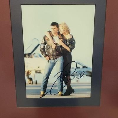Tom Cruise signed photo 