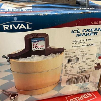Rival ice cream maker