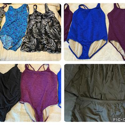 Womens Size 18 to 24 Swimsuits incl. LL Bean