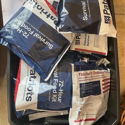 Patriots Emergency Survival Food Kits