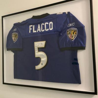 Baltimore Ravens Joe Flacco Signed Jersey