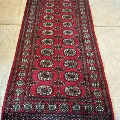 Red Oriental Runner Rug (UBR59)