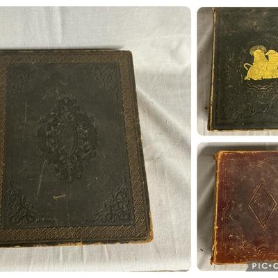 3 Antique Bibles