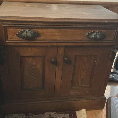 Antique Oak Cabinet