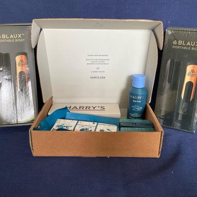 Harry’s Shave Kit And Two NEW Blaux Portable Bidets