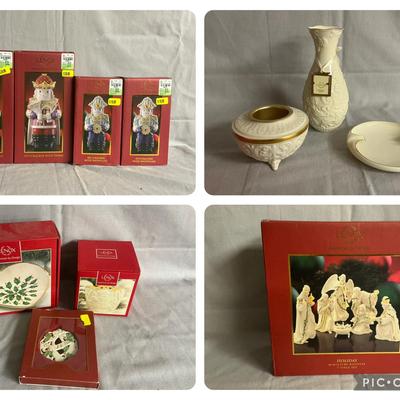 Lenox Holiday Items incl. Nutcrackers, Nativity