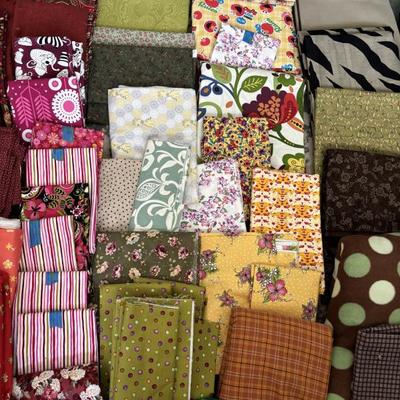 Quilting fabric pieces of all sizes