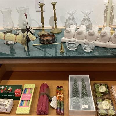 Candles And Candlestick Holders