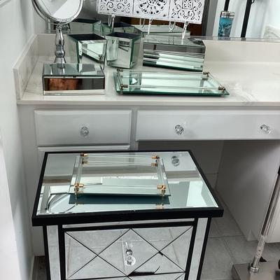 Glass Vanity Pieces