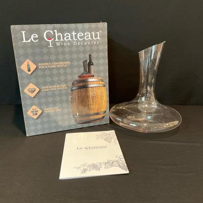 Le Chateau Crystal Wine Decanter
