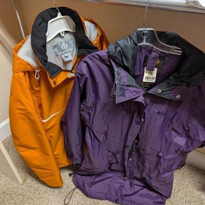 Lot #110 - Women's Size L Sunice Ski Jacket & REI Elements Rain Jacket