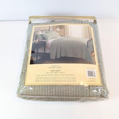 Lot #193 - Simply Sateen King Quilt