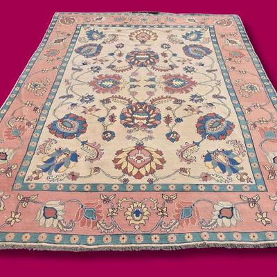 Large Pak Sumak Wool Area Rug 
