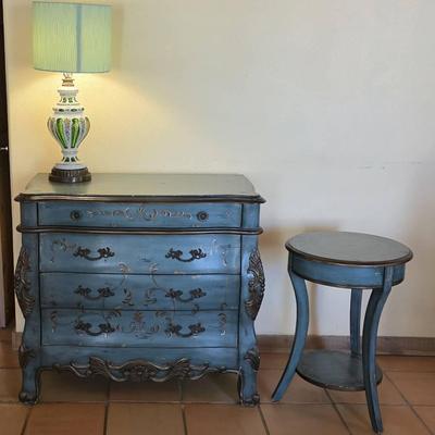 Pretty in Teal: Bedroom Accent Pieces 