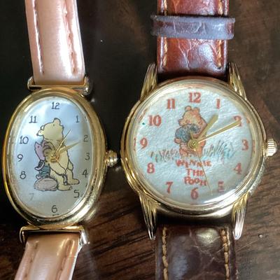 Pair Of Winnie The Pooh Watches