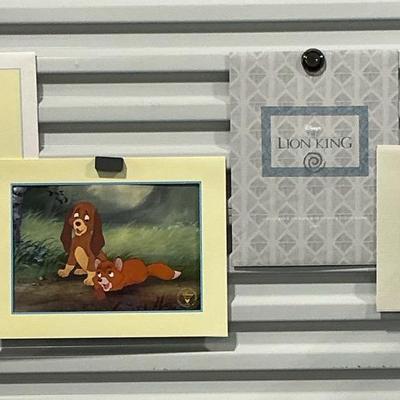 Disney’s The Fox & The Hound & The Lion King Commemorative Lithographs