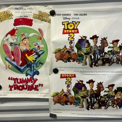 Movie Posters From Tummy Trouble And Toy Story 2