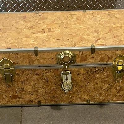 Particle Board Foot Locker