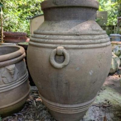 Large Concrete Olive jar 