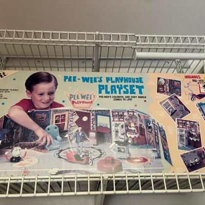 1980’sOriginal in box PEE WEE playset 