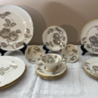Assortment Of Castleton China Dinner Ware 