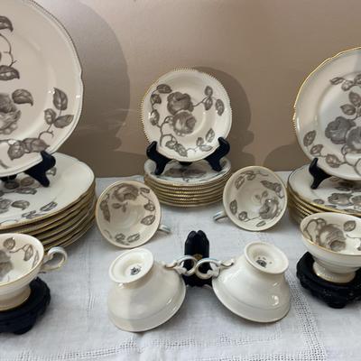 4 Piece 8 Place Setting Of Castleton China 
