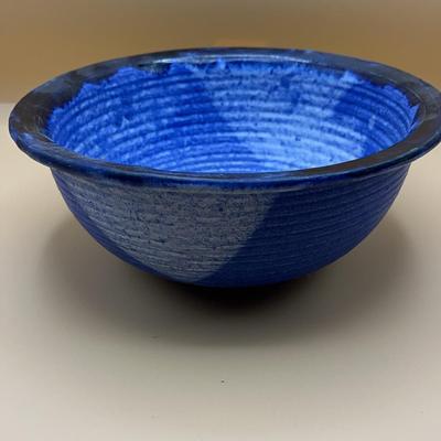 McCarty Pottery Cobalt Blue Bowl 