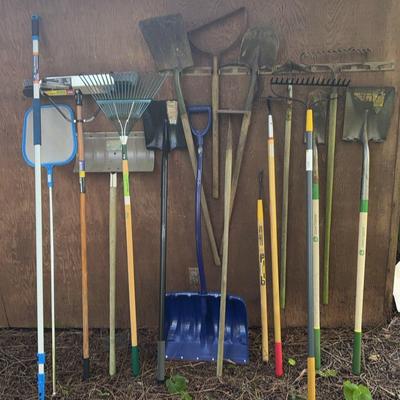 Assorted Garden Tools