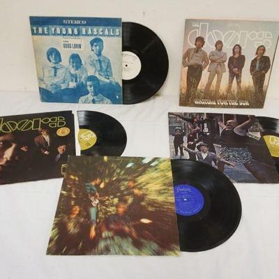 1254	GROUP OF ASSORTED CLASSIC ROCK ALBUMS

