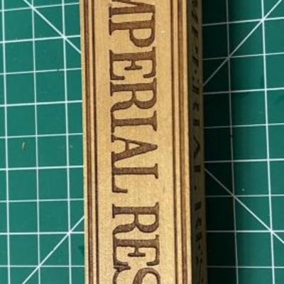 Lg5251 parish brewing imperial reserve beer ale ipa tap handle knob