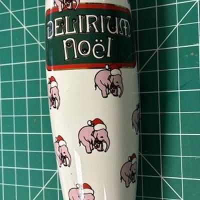Lg5253 delirium noel ipa ale tap handle knob