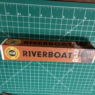 Lg5265 huckleberry brewing razz riverboat beer ipa ale tap handle knob