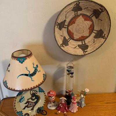 Kneeded Friends Collectibles And A Lamp 