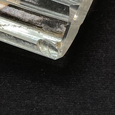 LOT 235: Three Stunning Vintage Glass / Crystal Perfume Bottles with Stoppers