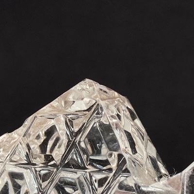 LOT 235: Three Stunning Vintage Glass / Crystal Perfume Bottles with Stoppers