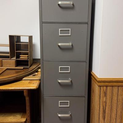 Large Metal Filing Cabinet 