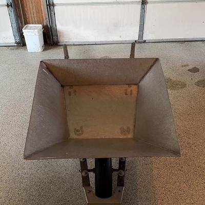 Large Metal Wheelbarrow 