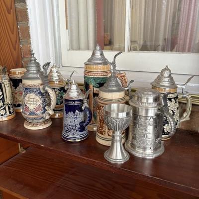 Beer steins 
