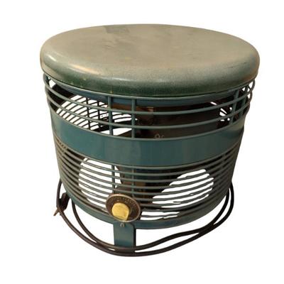 Lot #253 - Emerson Electric Mid-Century 1950s Modern Metal Hassock Fan